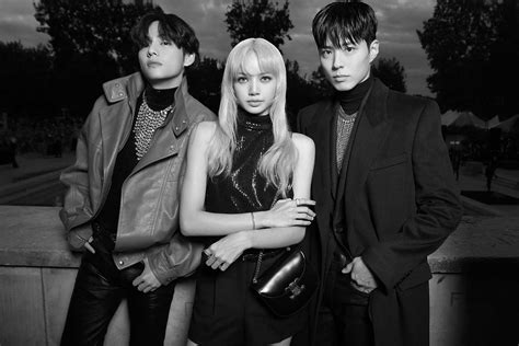 celine mens spring 2023|Blackpink's Lisa, V of BTS Attend Celine Spring 2023 Show in .